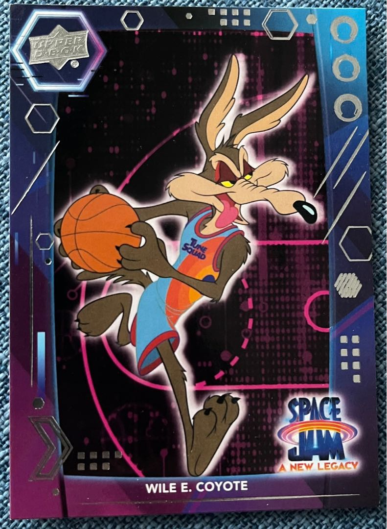 2021 UPPER DECK SPACE JAM A NEW LEGACY ( LEBRON JAMES ) CARD : LOONEY