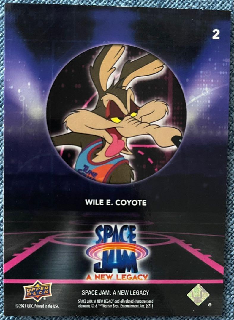 2021 UPPER DECK SPACE JAM A NEW LEGACY ( LEBRON JAMES ) CARD : LOONEY