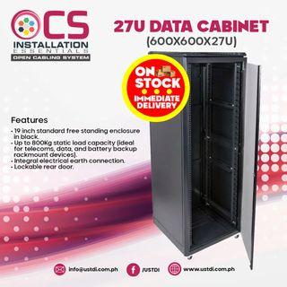 27u Data Cabinet (600x600x27U)