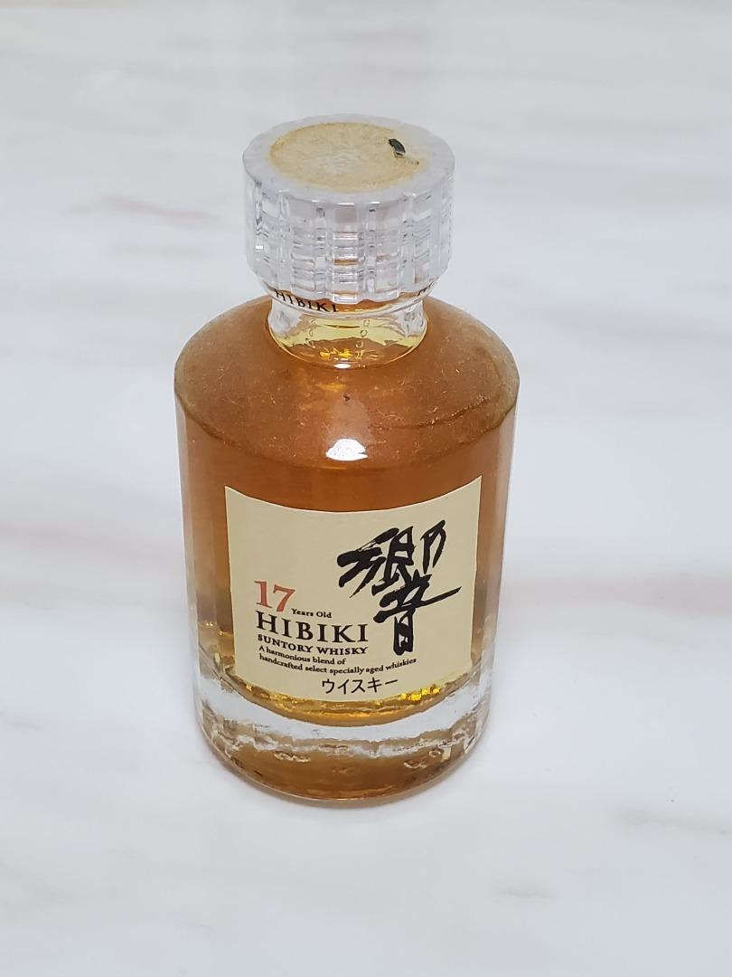 響17 年酒辦50ml HIBIKI Suntory Whisky Aged 17 Years Sample, 嘢食