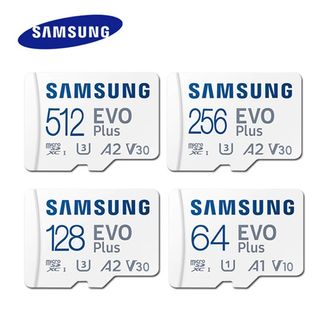 🔥 Large Stock Hong Kong Version Available 🔥SAMSUNG EVO Plus Micro SD Card 512GB 256GB 128GB A2 V30 U3 Transfer 160MB/s Memory Card C10 U1 TF Card 64GB V10 A1 Memory Card64084935531779110