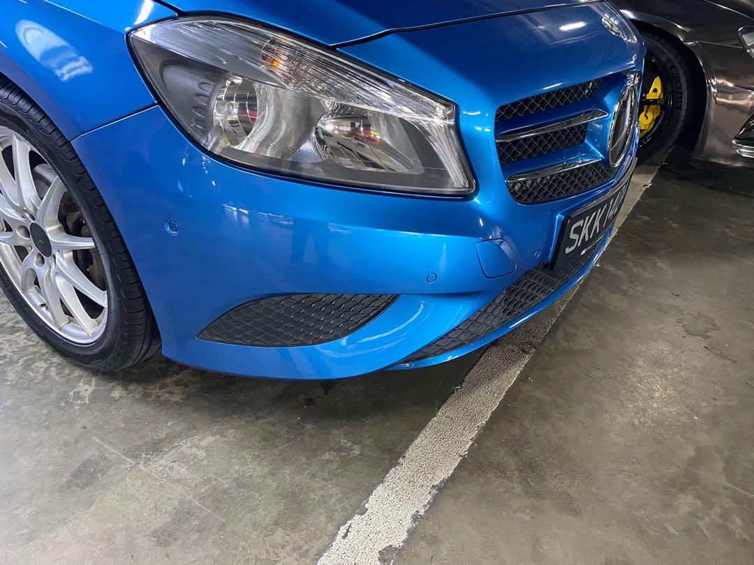 A200 used bumper and rear bumper 1 pair side skits for cheap sale, Car