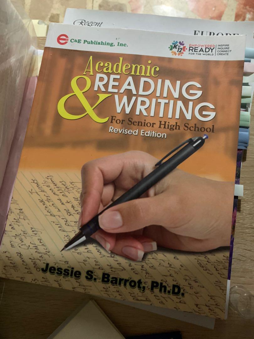 Academic Reading and Writing (Category: Textbooks) located in Quezon City. Submitted by lrrcty (Listing ID 1177679067, Image 1). Description: .