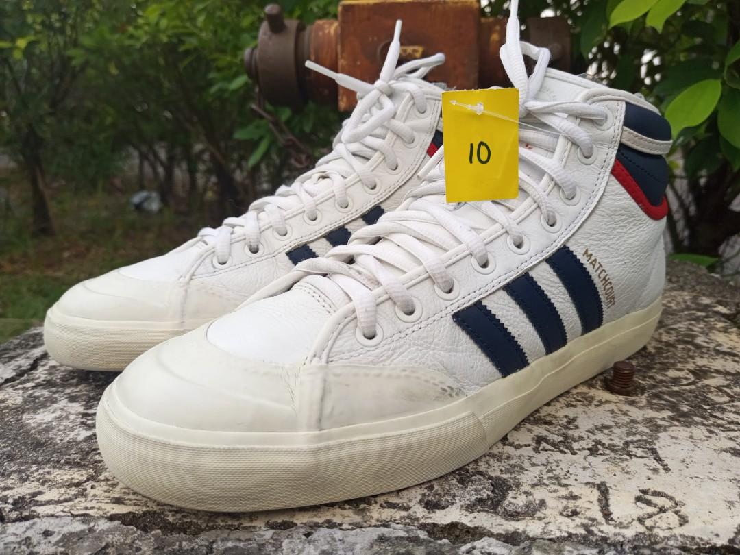 Adidas matchcourt hot sale leather