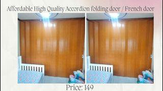 Affordable High Quality Accordion folding door / French door