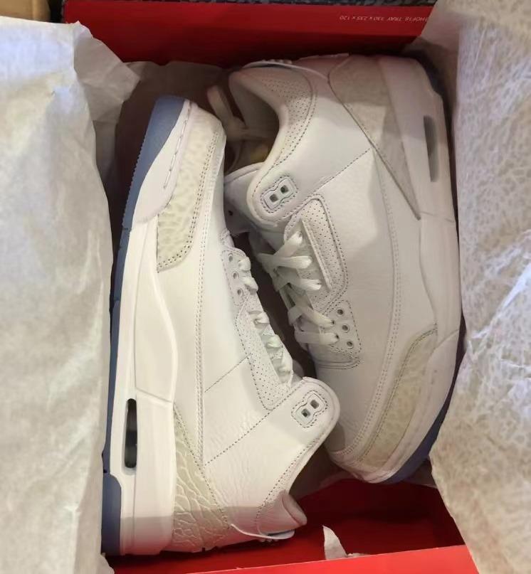 Air Jordan 3 Retro Pure White 2018 Carousell