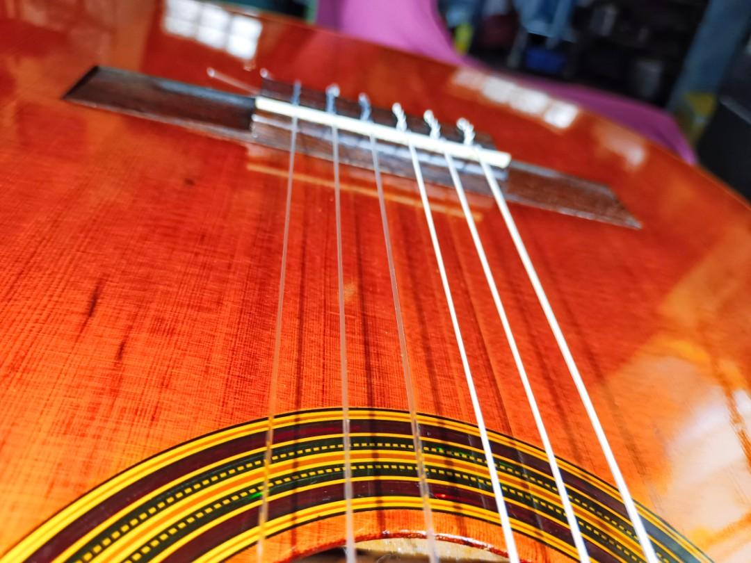 All solid wood guitar, Hobbies & Toys, Music & Media, Musical