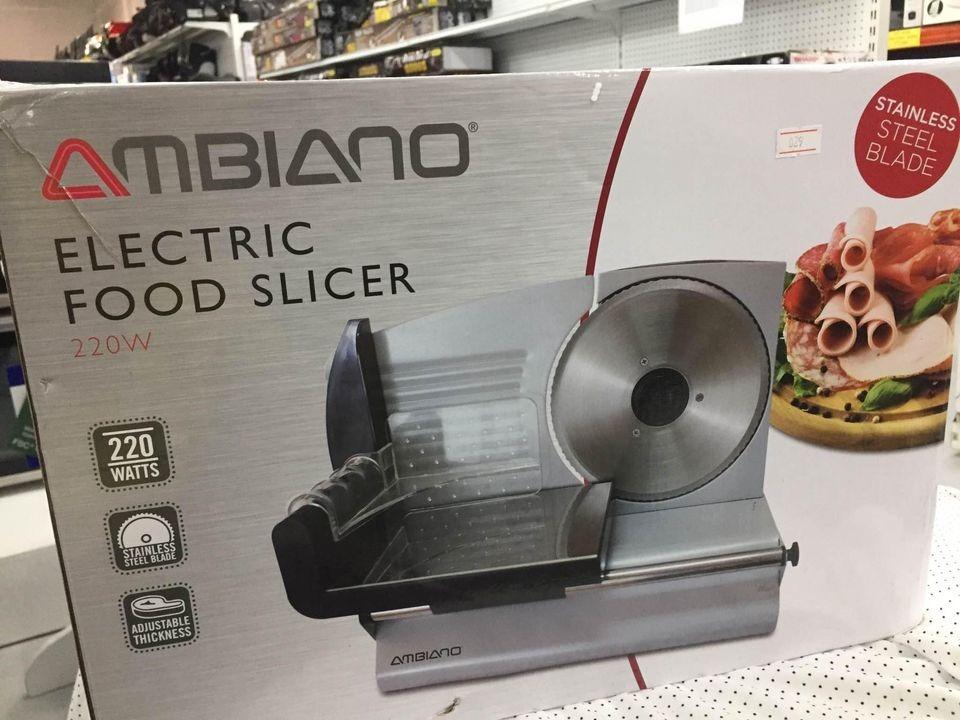 Ambiano Electric Food Slicer, TV & Home Appliances, Kitchen Appliances