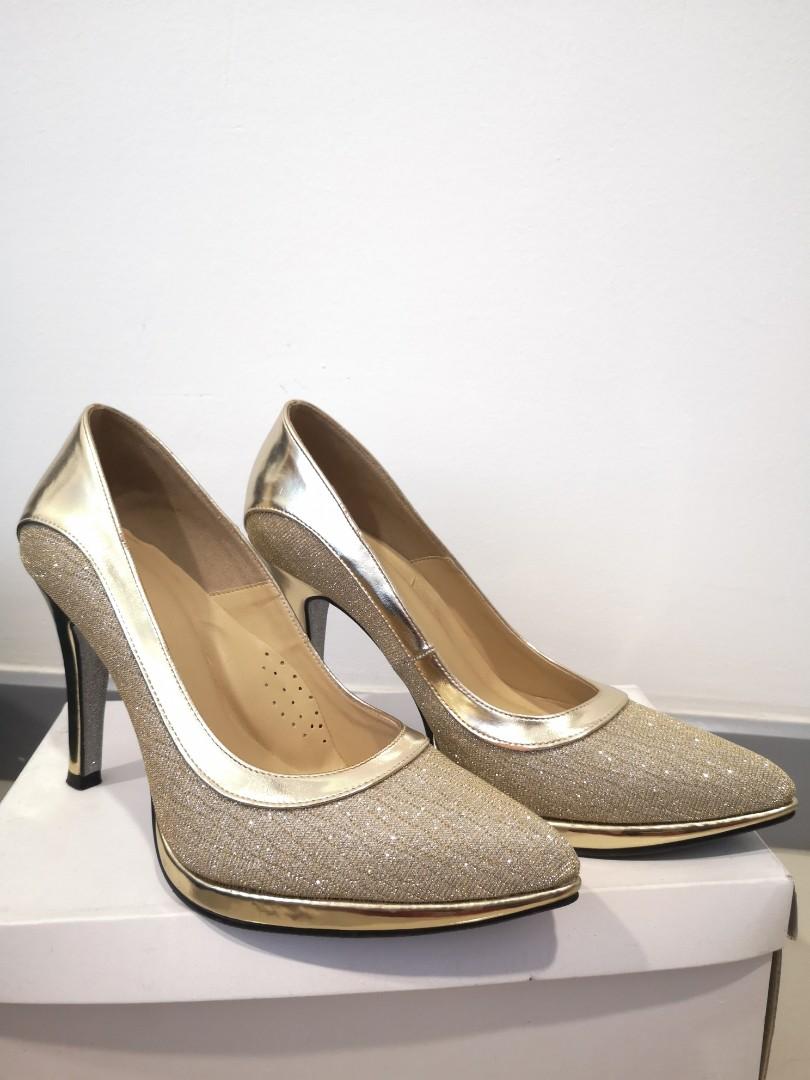 Angel Kelly Glitter 3 inch Heels For Wedding Engagement