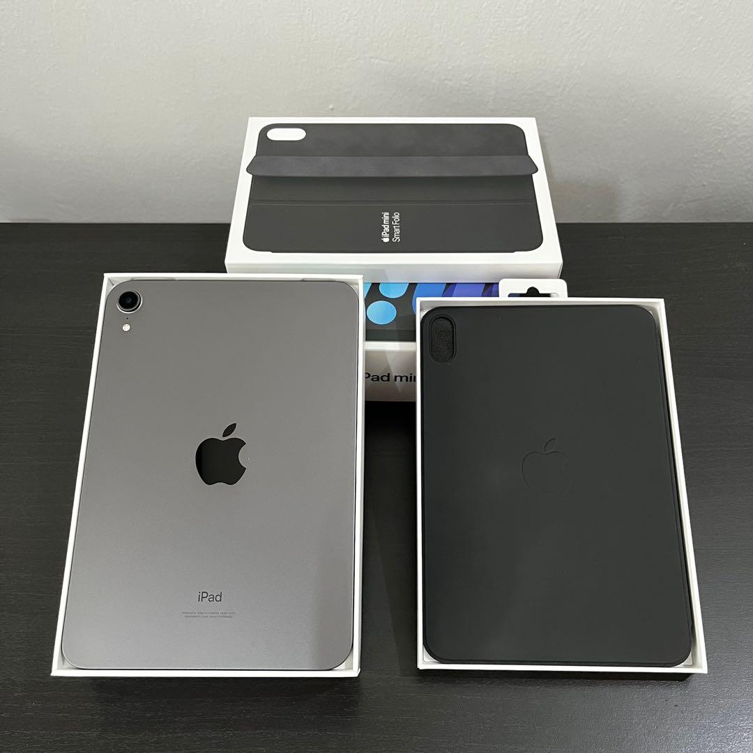 限定モデルや iPad mini6スペースグレイ64GB & Smart Folio - タブレット