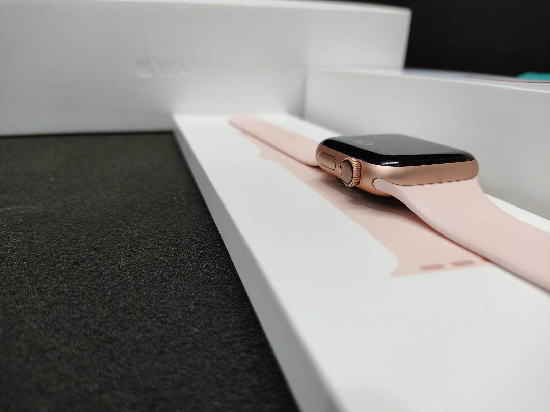 Apple watch series outlet 4 gold unboxing