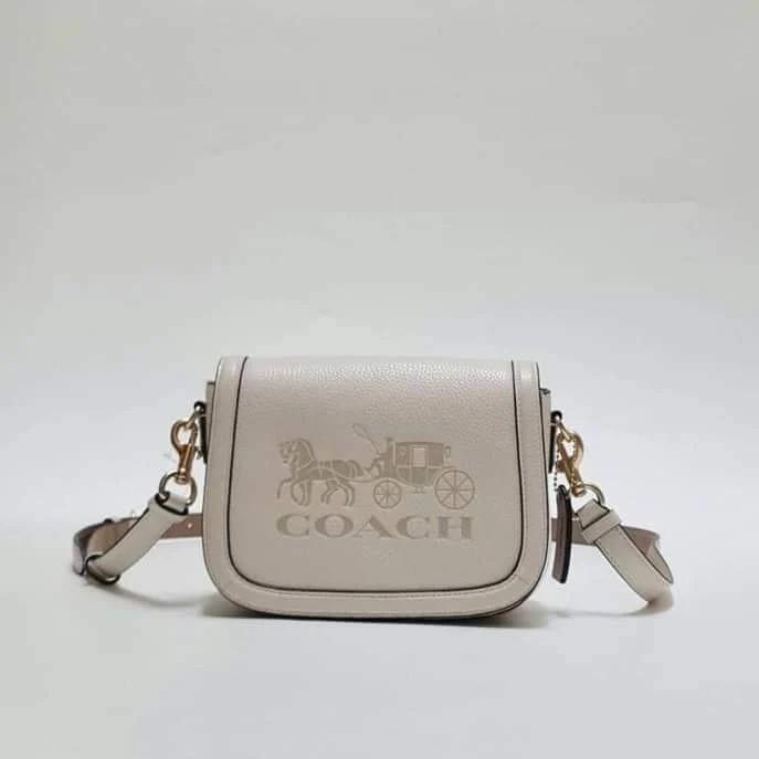 AUTHENTIC COACH MINI BENNETT SLING BAG CROSSBODY CH160 white, Women's  Fashion, Bags & Wallets, Cross-body Bags on Carousell