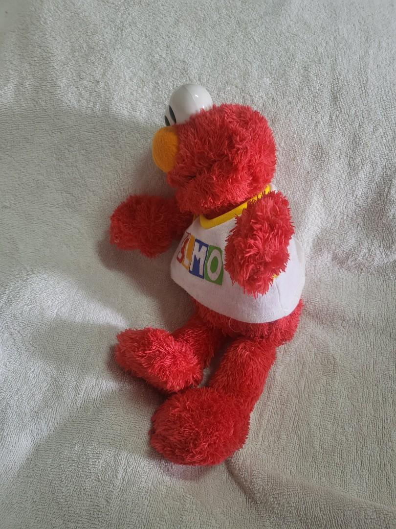 Authentic Sesame Street Talking Elmo Interactive Plush Soft Toy ...