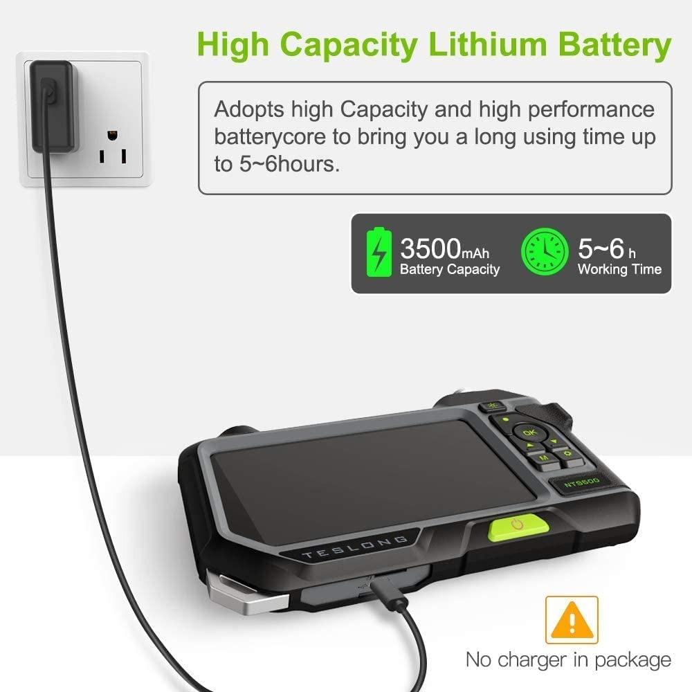 Autofocus Endoscope with 5" Monitor, Teslong NTS500 Auto Focus Industrial Borescope Inspection