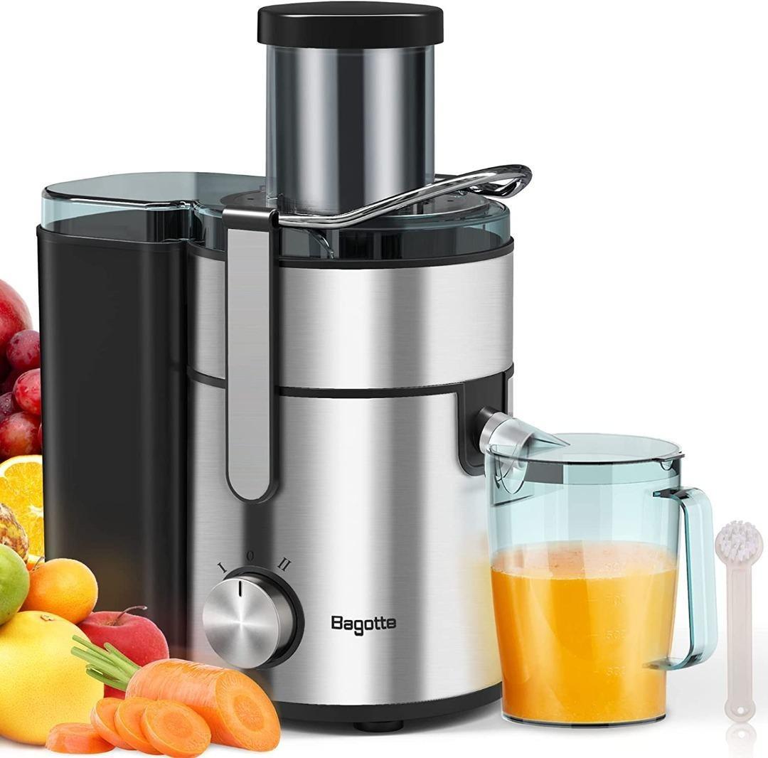 [B815] Juicer, Bagotte Centrifugal Juicer Machines with 85mm Big Mouth