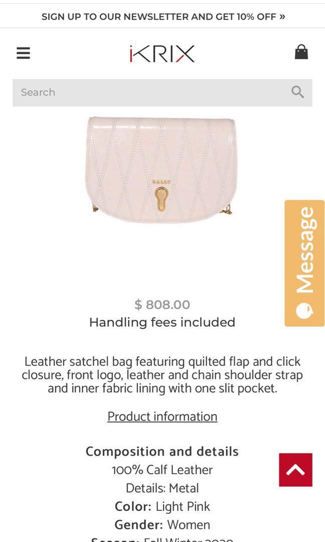 Bally clayn bag online