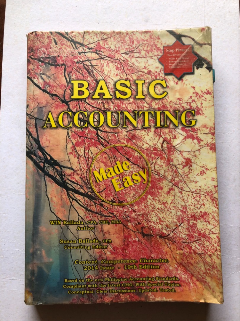 Basic Accounting by Ballada, Hobbies & Toys, Books & Magazines, Textbooks on Carousell