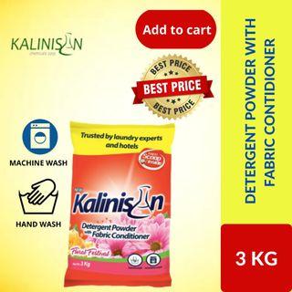 BEST BUY Kalinisan 3kg Detergent Powder with Fabric Contidioner
