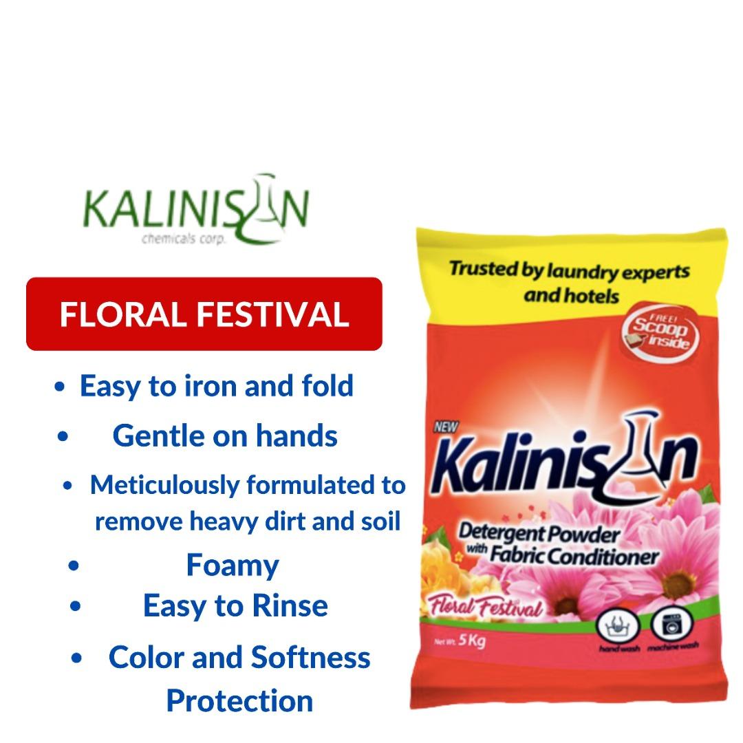 BEST BUY Kalinisan 5kg Detergent Powder with Fabric Contidioner