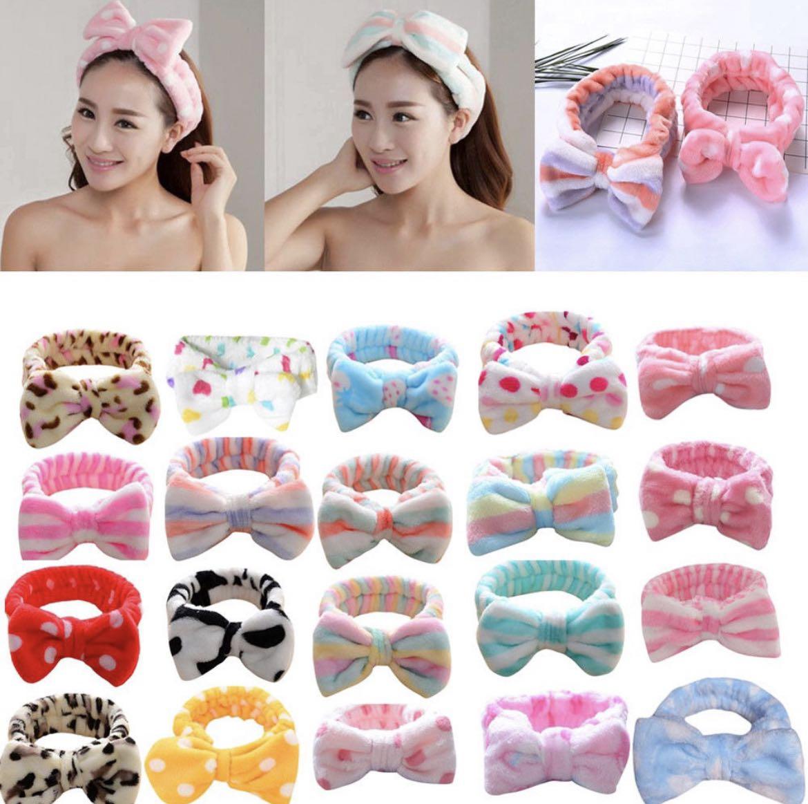 Big bow headband for hot sale makeup