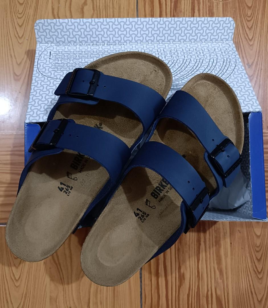 Birkenstock Arizona BS Normal Fit UK 7.5 US 10 41 Blue Men s