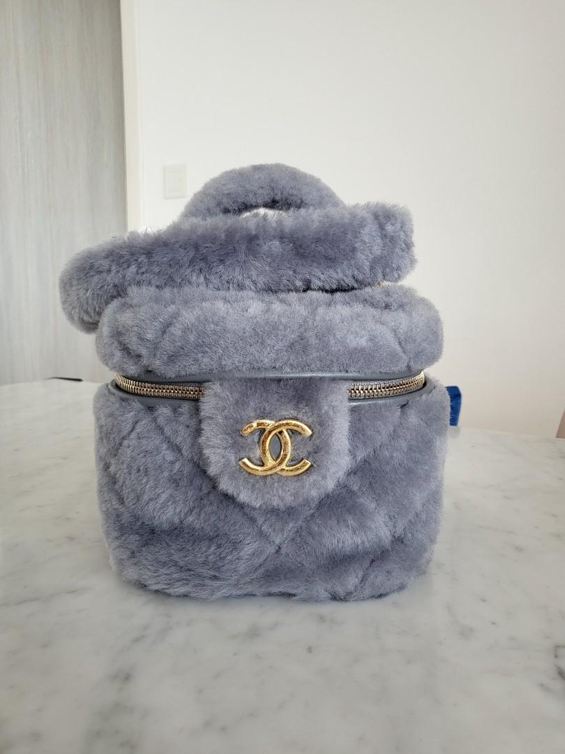 Brand New Chanel 22A Shearling Fur Vanity Bag, Luxury, Bags & Wallets on  Carousell