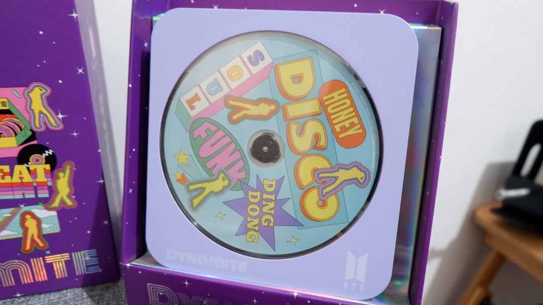 BTS Dynamite Multi OS CD/DVD Writer HitachiLG, Hobbies & Toys, Music