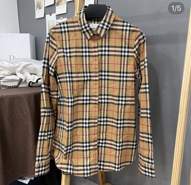 burberry shirt grailed