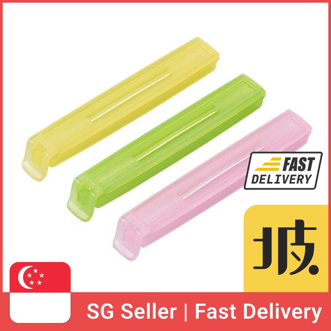 Buy 1 get 1 free】SG ready stock Plastic food sealing clip at the