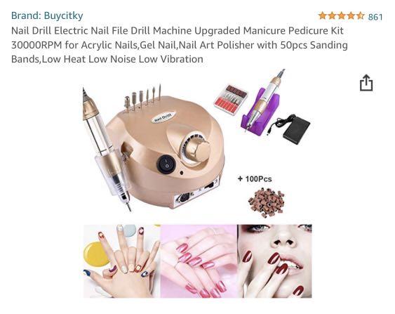 Nail drill machine reviews deals