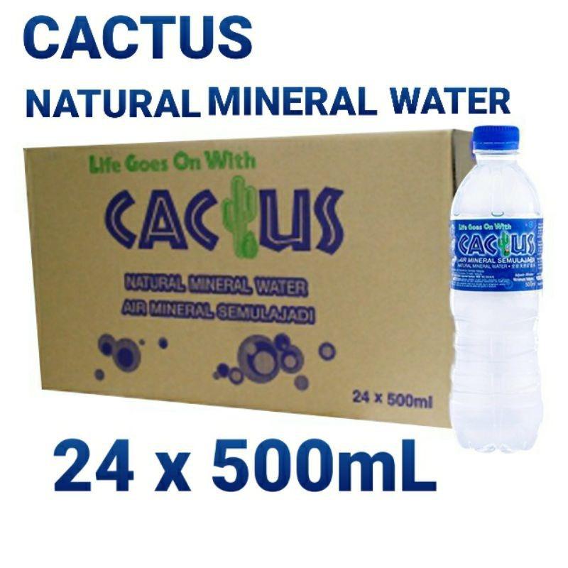 Cactus Mineral Water 500ml x 24, Food & Drinks, Beverages on Carousell