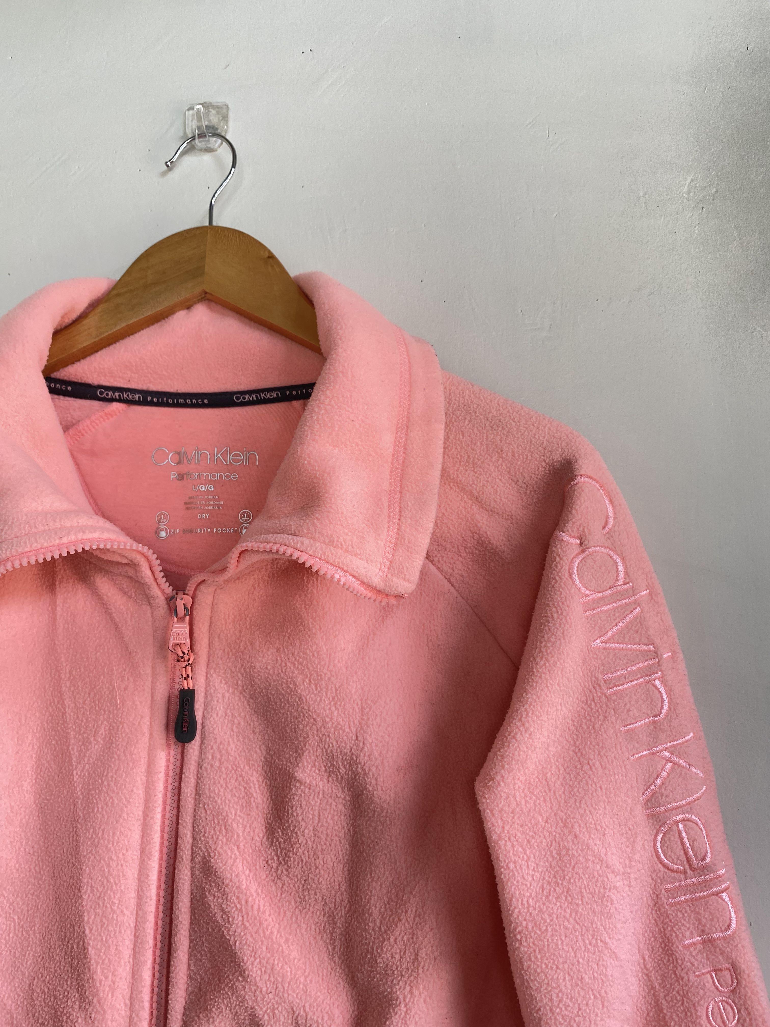 Calvin Klein Performance Winter Pink Jacket, Women's Fashion, Coats, Jackets  and Outerwear on Carousell