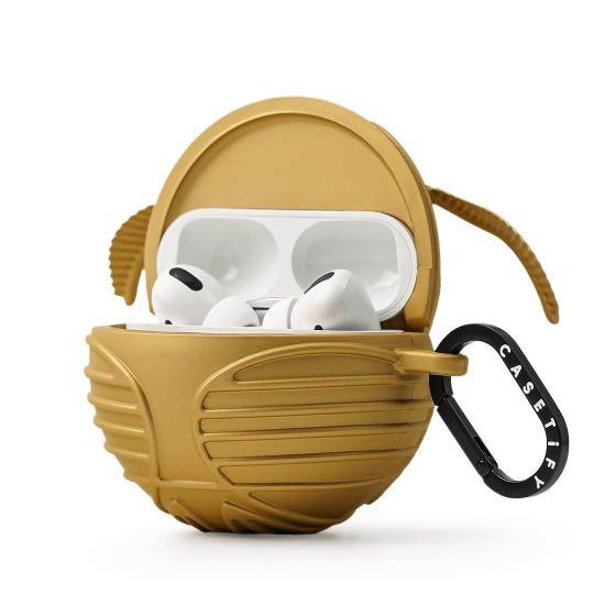 CASETiFY 哈利波特聯名 金探子 AirPods Pro 保護殼, 手機及配件, 電子周邊配件及產品, 手機套及手機殻在旋轉拍賣