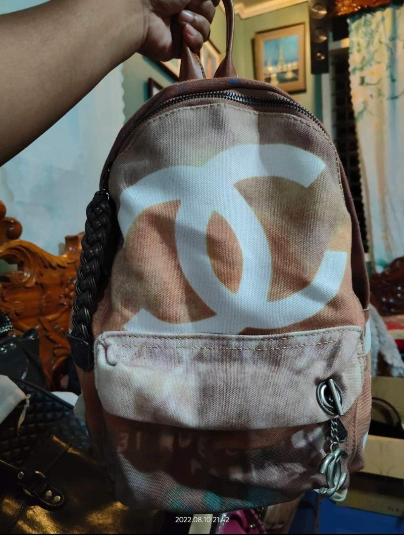 Mochila store chanel graffiti