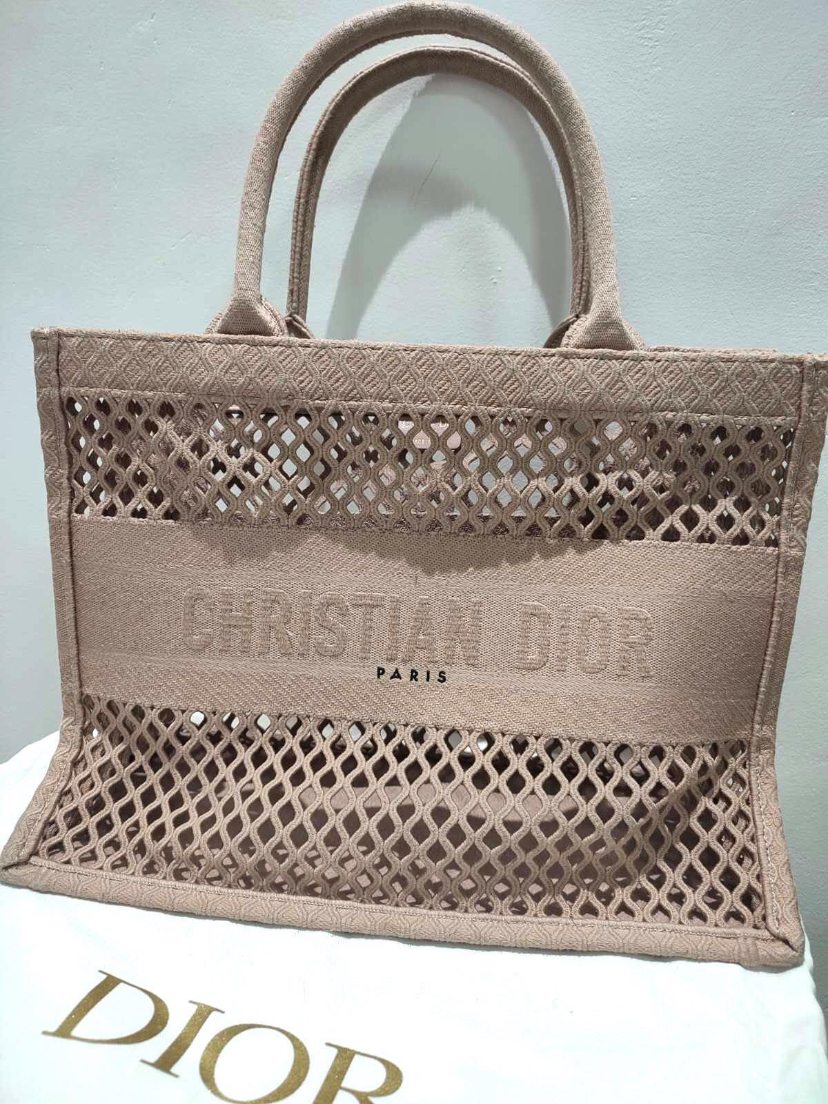 Dior book tote new arrivals mesh