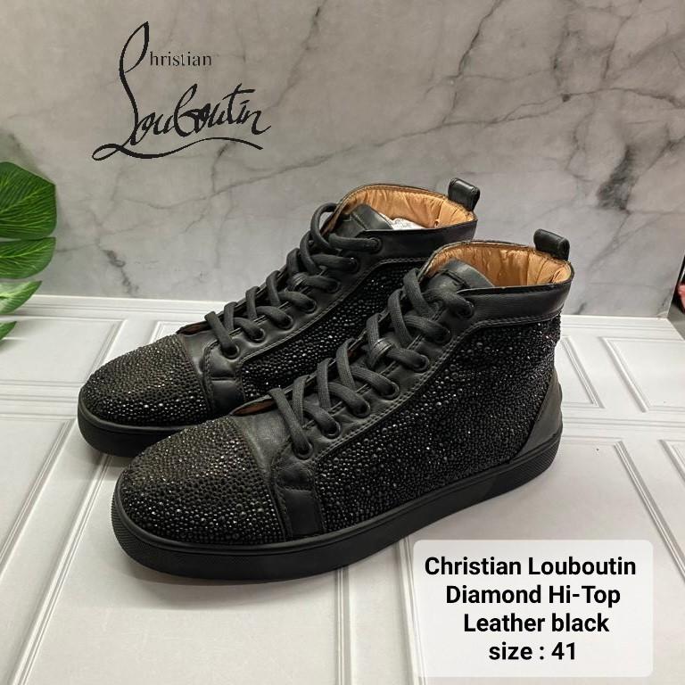 Louboutin black diamond discount