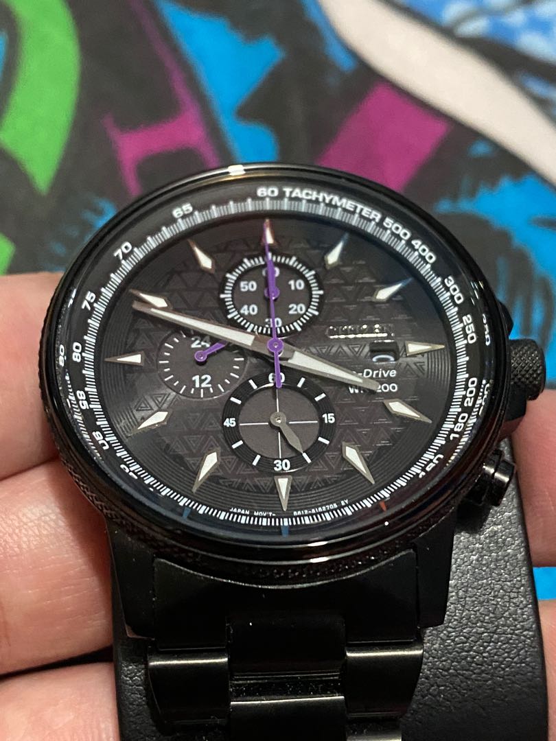 Citizen marvel black discount panther