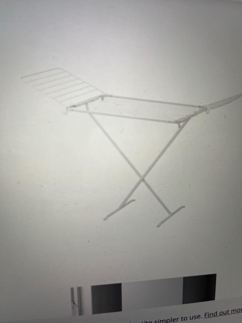 Clothes drying rack ikea, Furniture & Home Living, Furniture, Shelves