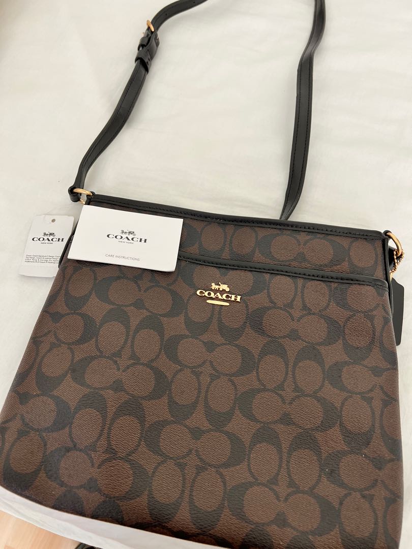 Coach File Bag Women s Fashion Bags Wallets Cross body Bags on Carousell