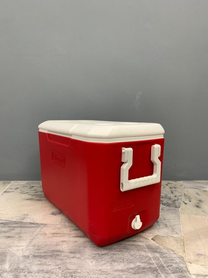 Coleman 45L Cooler Box, Sports Equipment, Hiking & Camping on Carousell