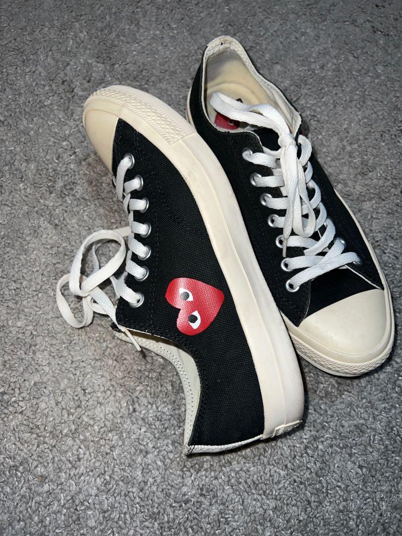 Cdg full sales heart converse