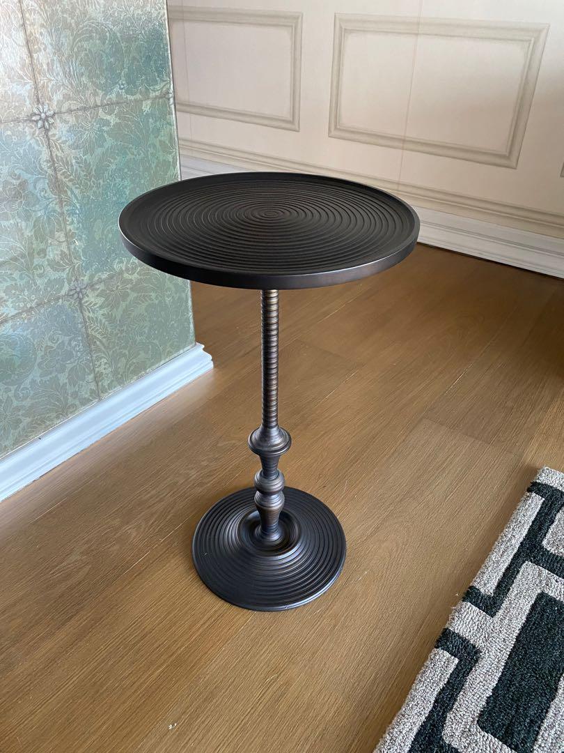 Crate and barrel sadie shop drink table
