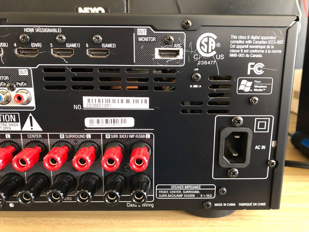 Denon AVR2312CI Series Network Receiver 7.2 Channel HDMI