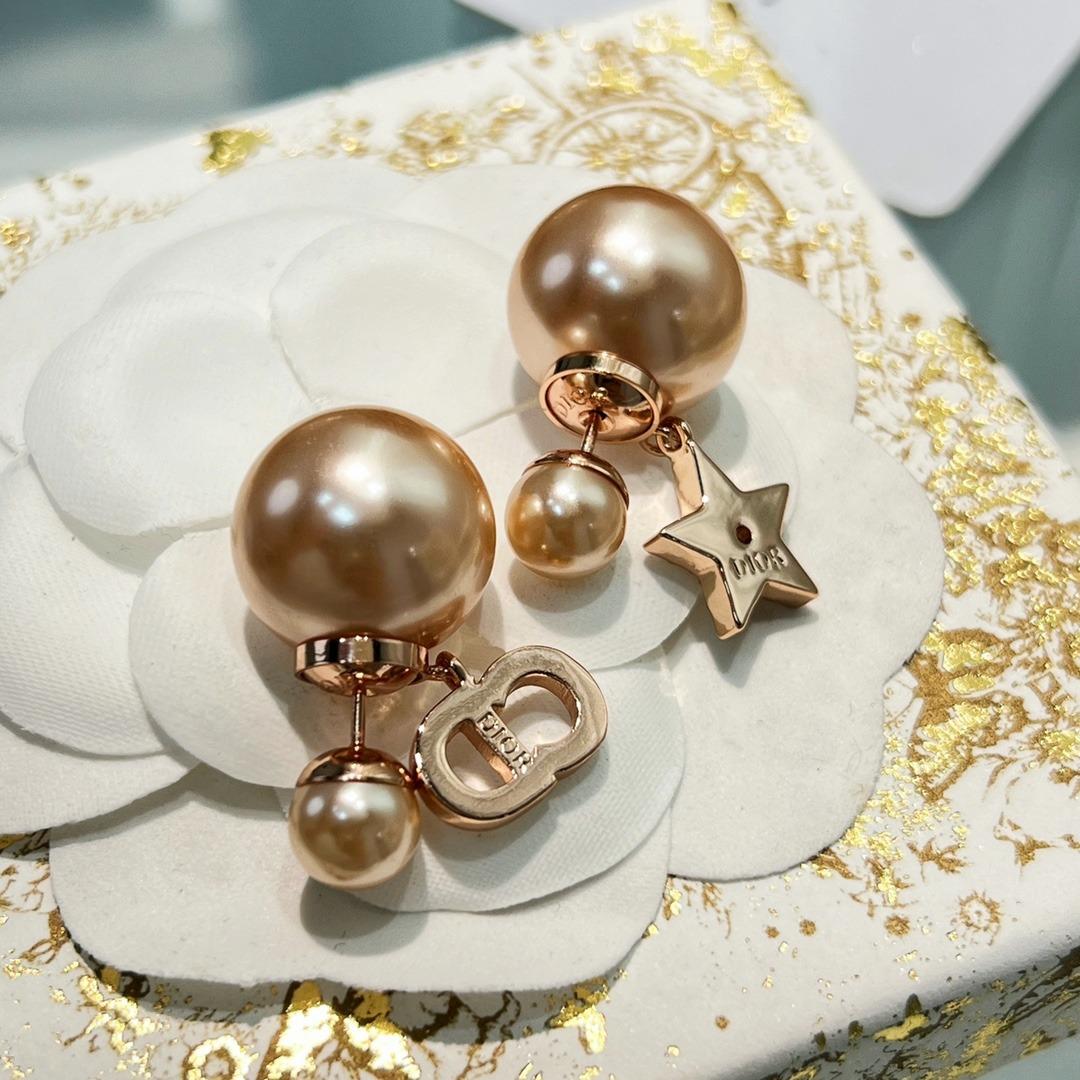 Dior silver earrings sale