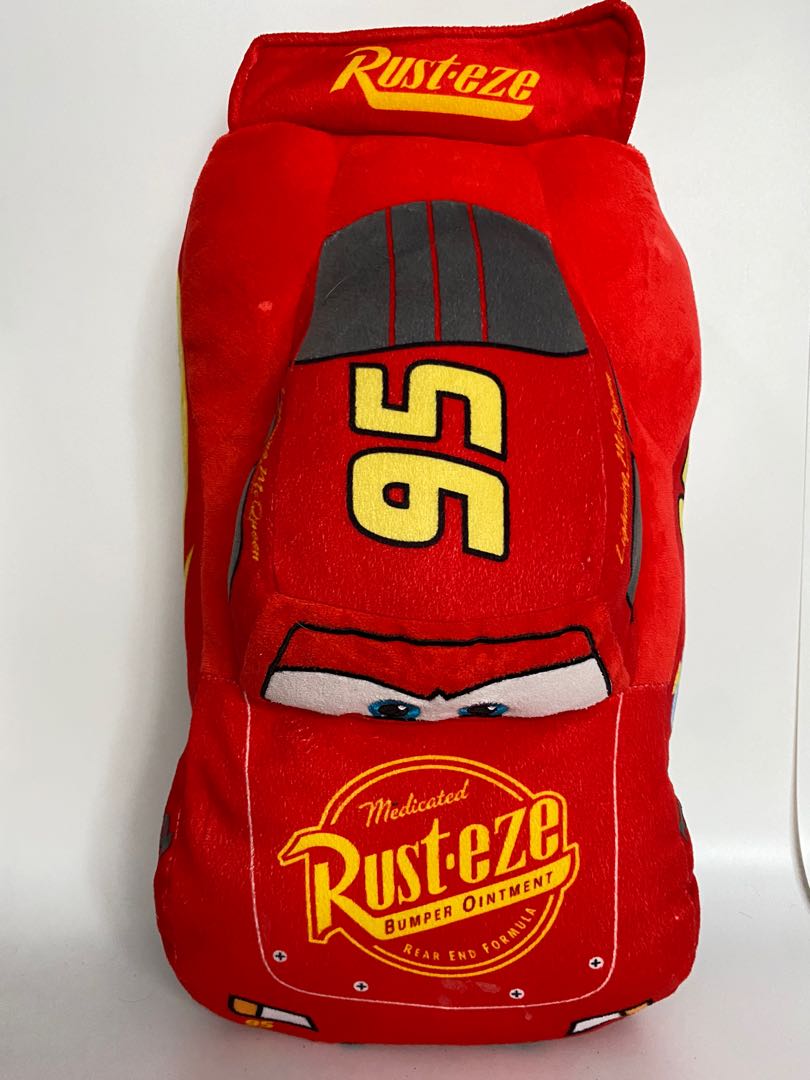 Disney Pixar Cars Pillow, Hobbies & Toys, Toys & Games on Carousell