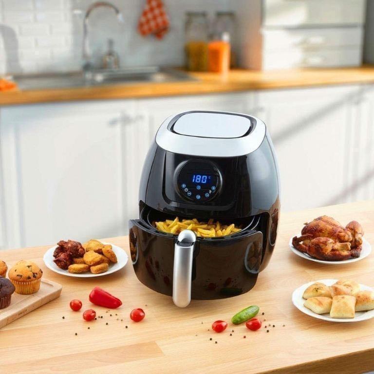 Yeeyo Electric Air Fryer Rotisserie Oven 10-in-1 Fryer 12 Litre 1500W