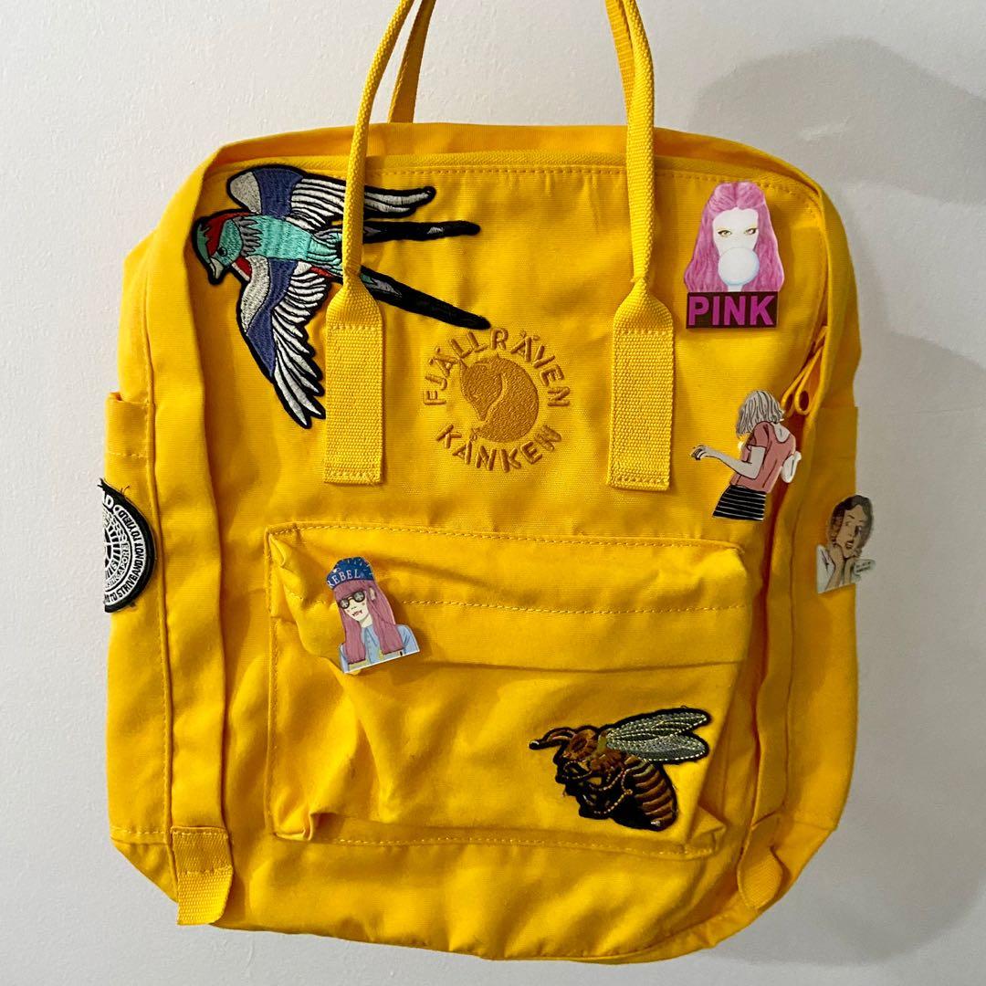 Authentic Fjallraven Rekanken Sunflower Yellow