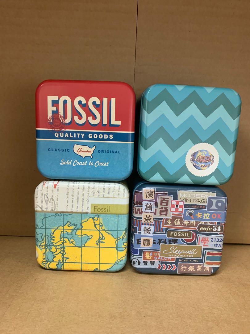 FOSSIL TIN BOX Men s Fashion Watches Accessories Watches