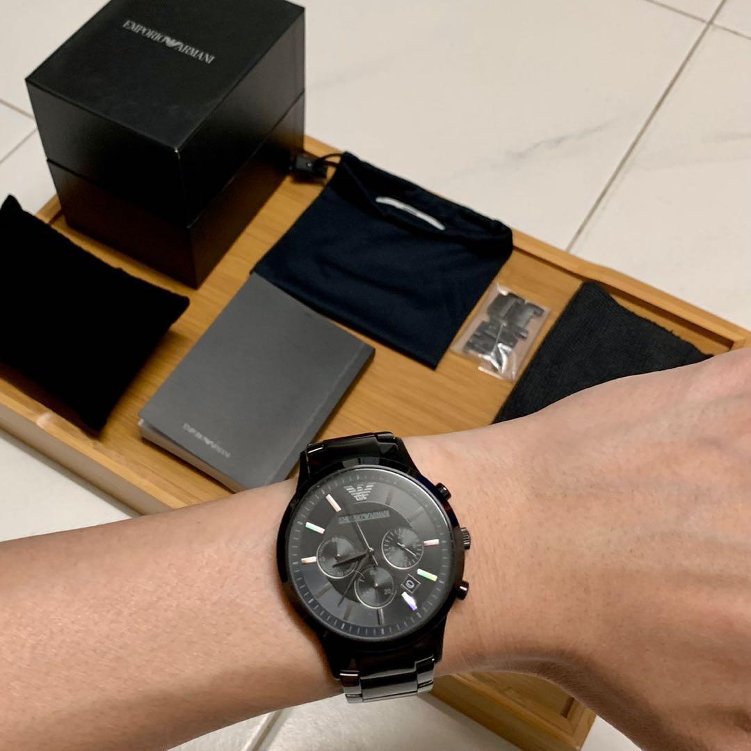 Emporio armani men's dress watch store