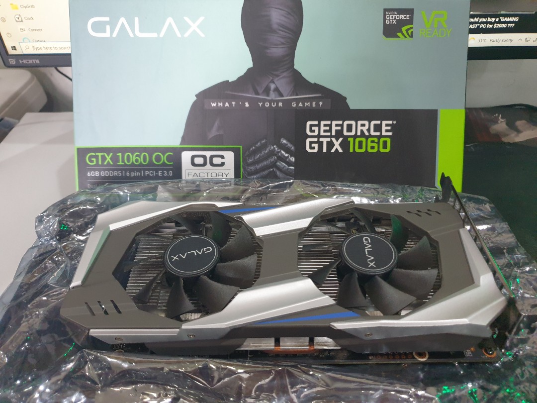 Introducing the All New Next Generation Galax GTX 1060 6GB